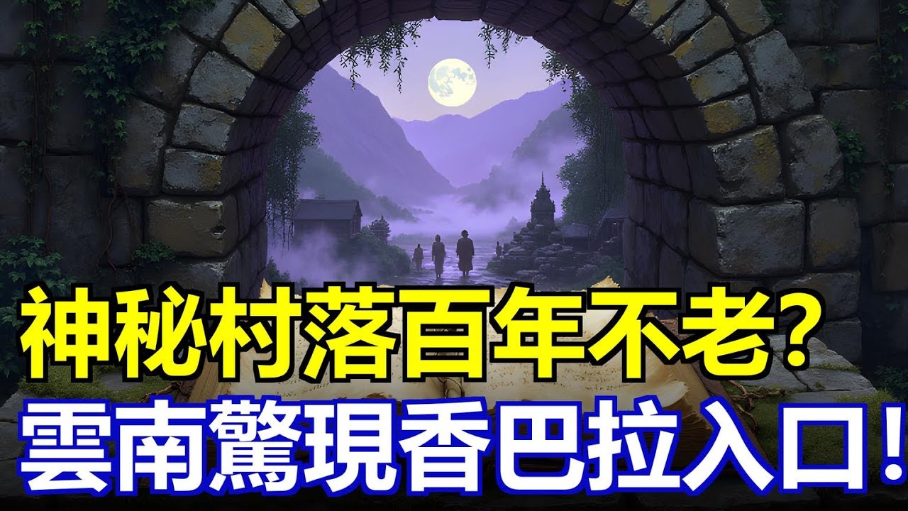 神秘村落百年不老？雲南深山驚現“香格里拉”真實入口！喝一口水返老還童，吃一朵花延壽百年，時間在這裡靜止！真相被封存70年！ #香格里拉之謎 #不老族真相 #時空褶皺 #中國秘境