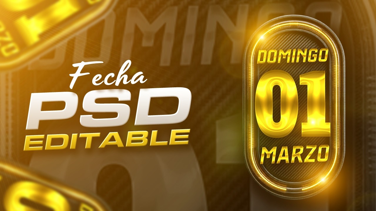Бесплатный редактируемый PSD-макет даты для Photoshop — пошаговое руководство по использованию — ...