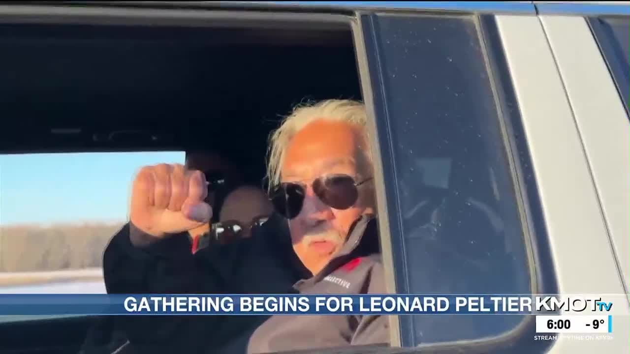 Leonard Peltier’s family welcomes him home