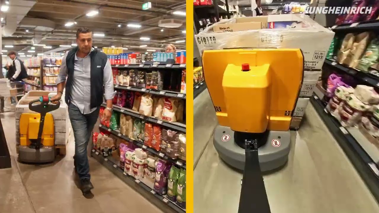 Unstoppable. The Jungheinrich AME pallet truck.
