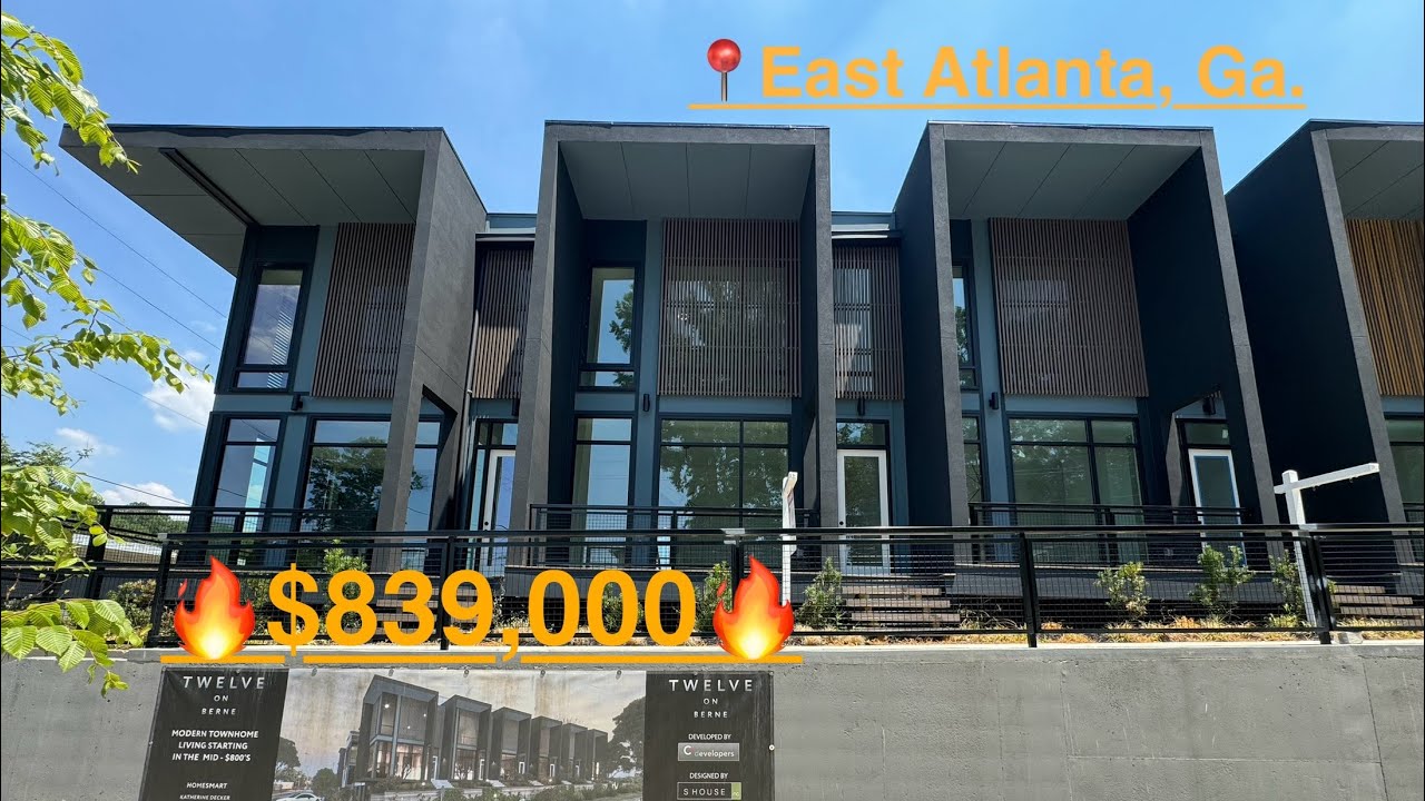 🔥LUXURY🔥This beautiful townhouse in East Atlanta, Ga. is Stunning