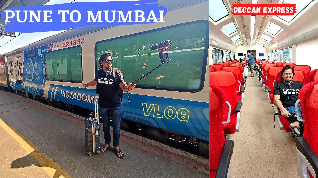 Deccan Express 11007 | Pune To Mumbai Train | Indian Railway | bbr Vloggs