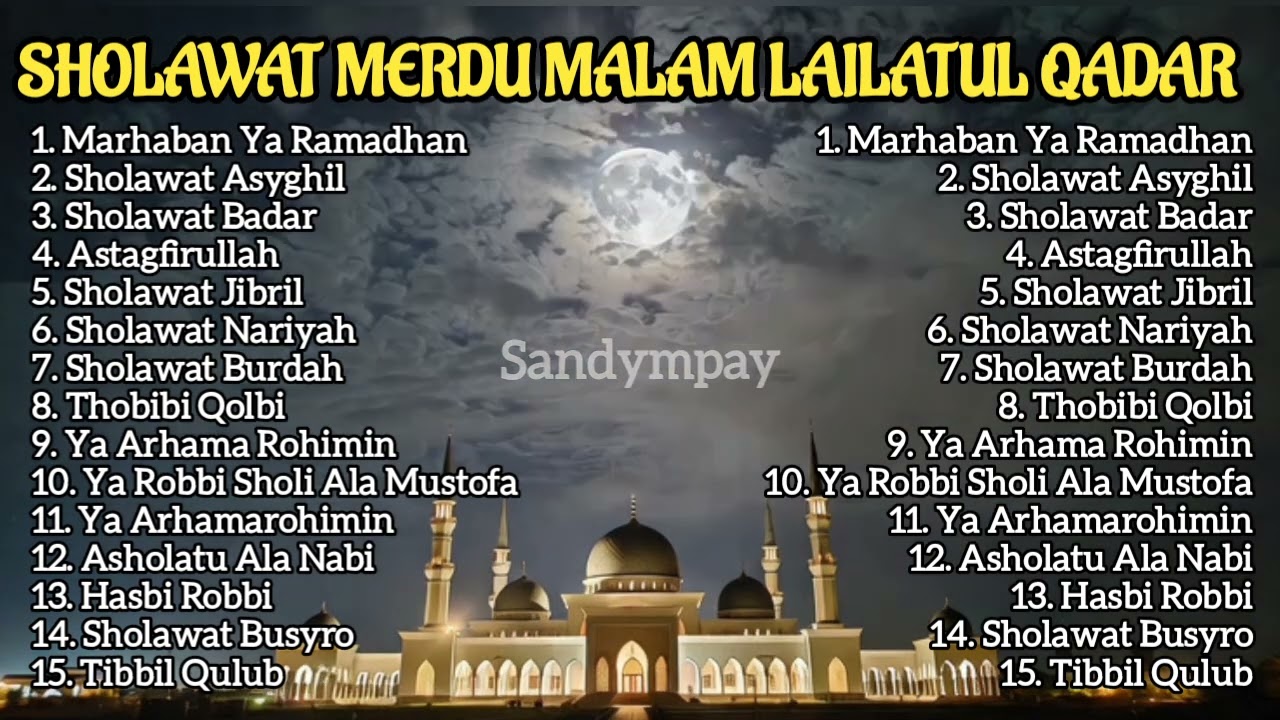 SHOLAWAT MERDU PENYEJUK HATI RAMADHAN 2026