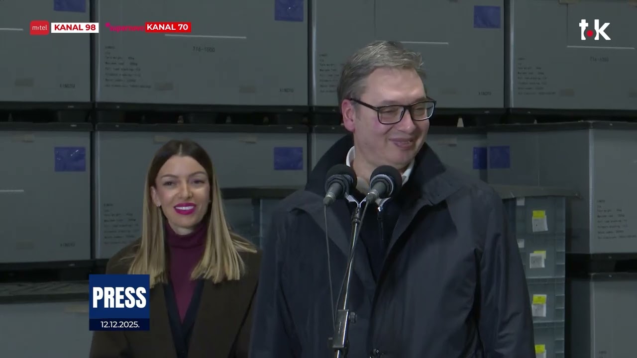 Vučić odgovara na pitanja novinara II TOK TV II 2025