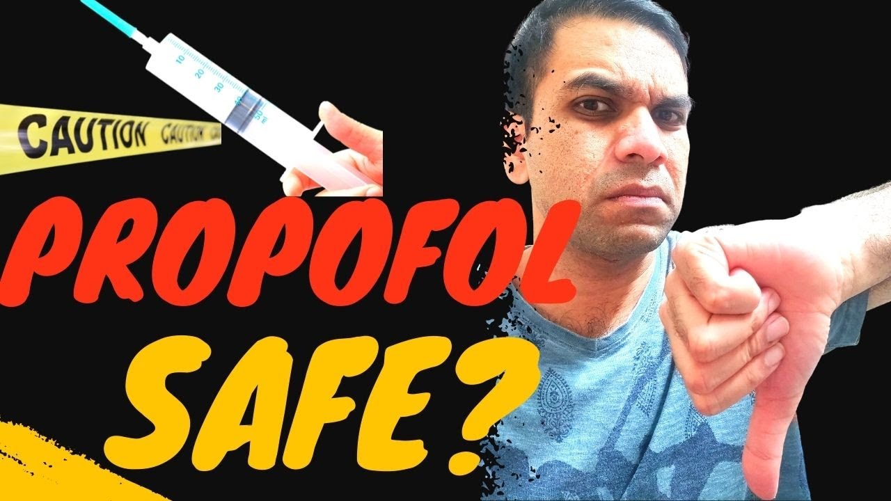 Consultant Anesthesiologist explains the safety of using Propofol