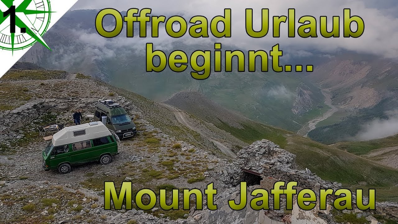 Offroad Urlaub beginnt | Monte Jafferau West Alpen | VW T4 Syncro Camper | # 1.