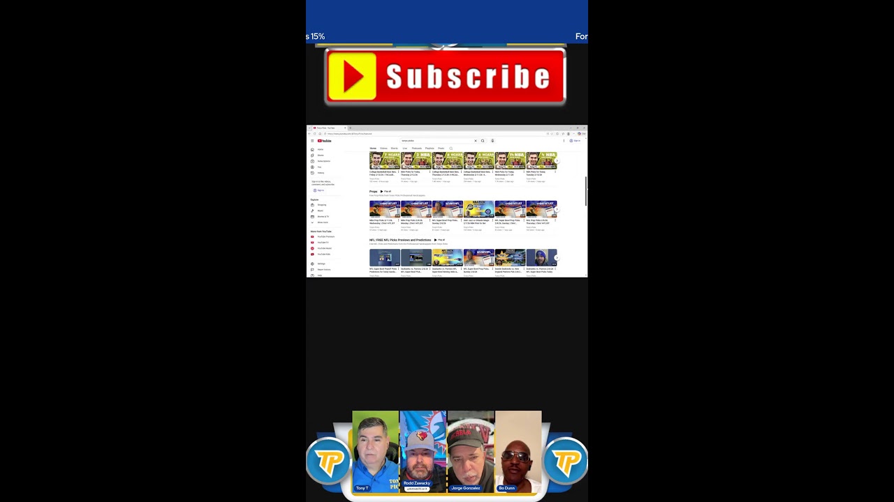 Live NCAAB Picks Tonys Picks Morning Show 2-13-2026 📱