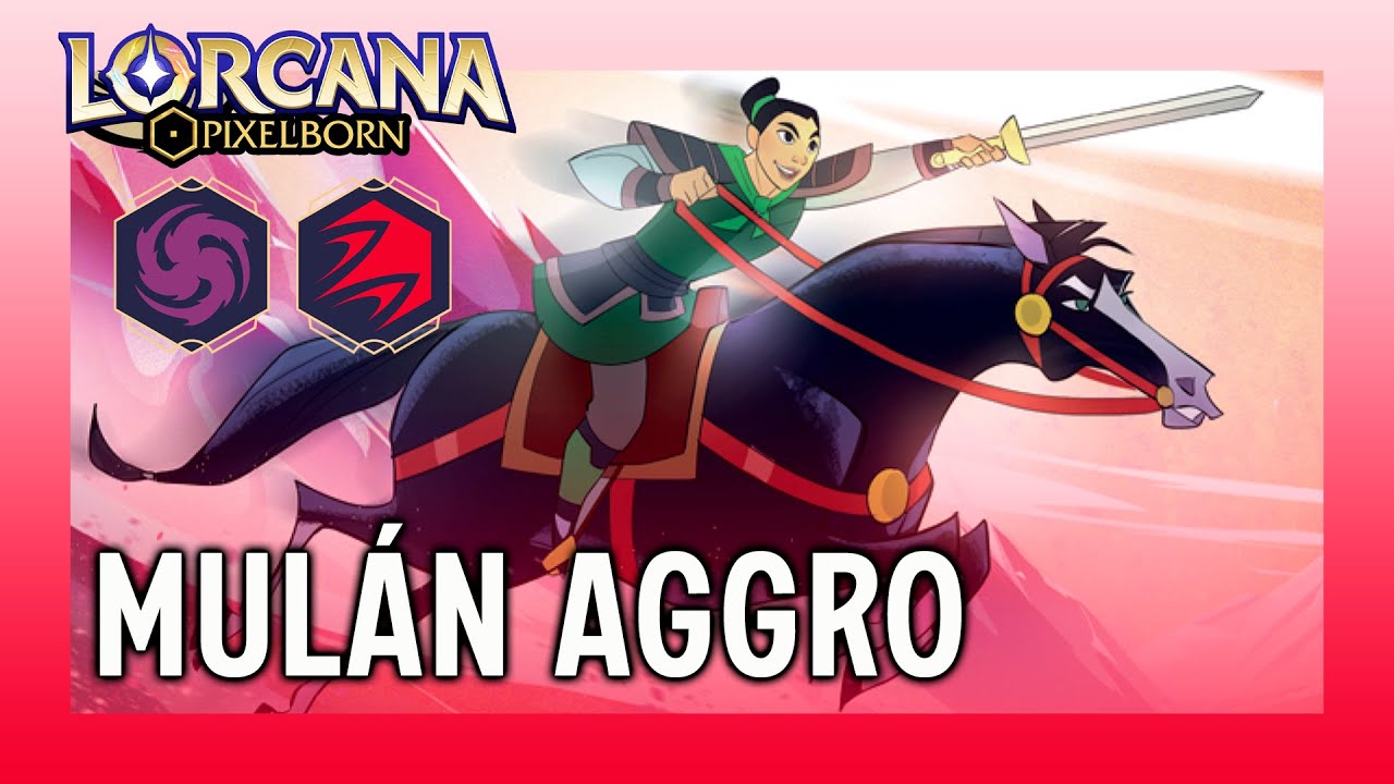 ★ Mazo GANADOR Amatista-Rubí  💜 ❤️ para PRINCIPIANTES ★ LORCANA EN ESPAÑOL