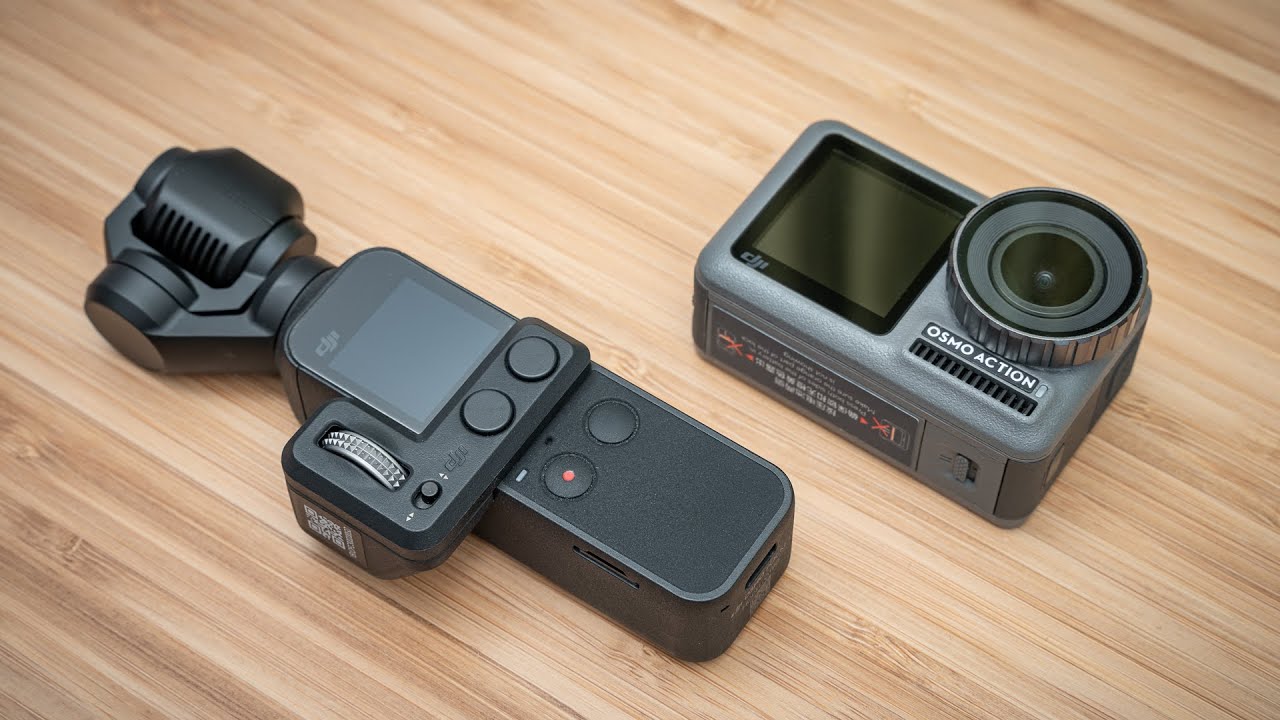 DJI Osmo Pocket vs DJI Osmo Action - 7 Main Differences