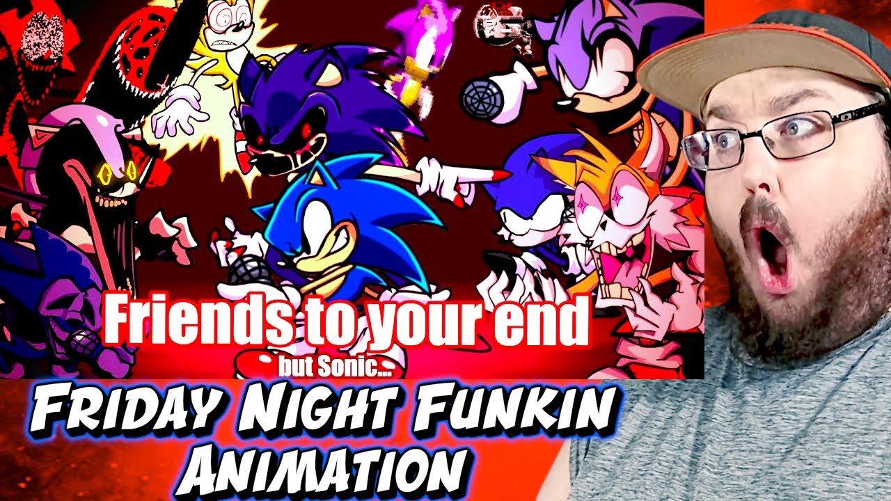 «Враги до самого конца» — «Друзья до самого конца» Персонажи Sonic.exe поют эту песню — Реакция н...
