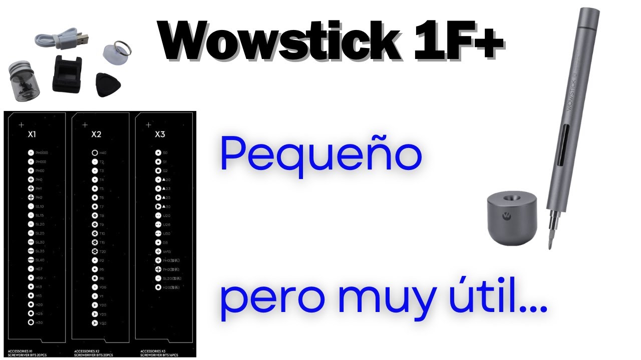 Destornillador eléctrico Wowstick 1F+