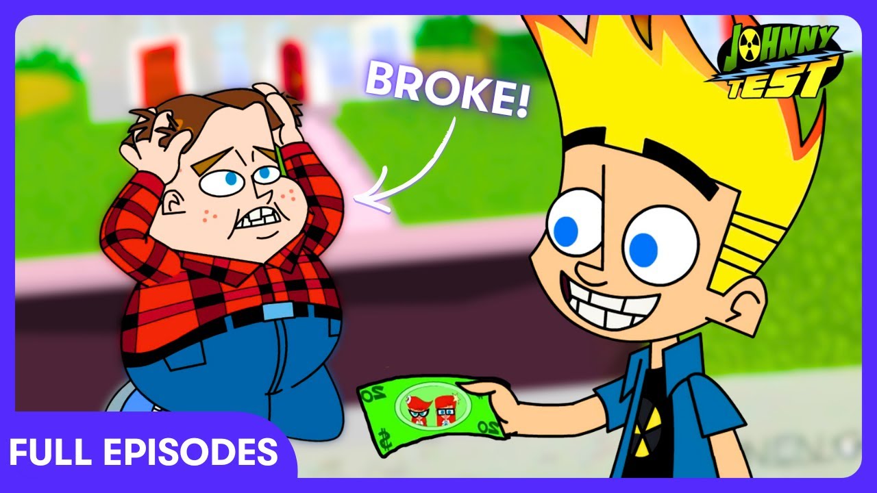 Bling Bling loses his riches! - Johnny Test | Cartoons for Kids | WildBrain Thrill Park