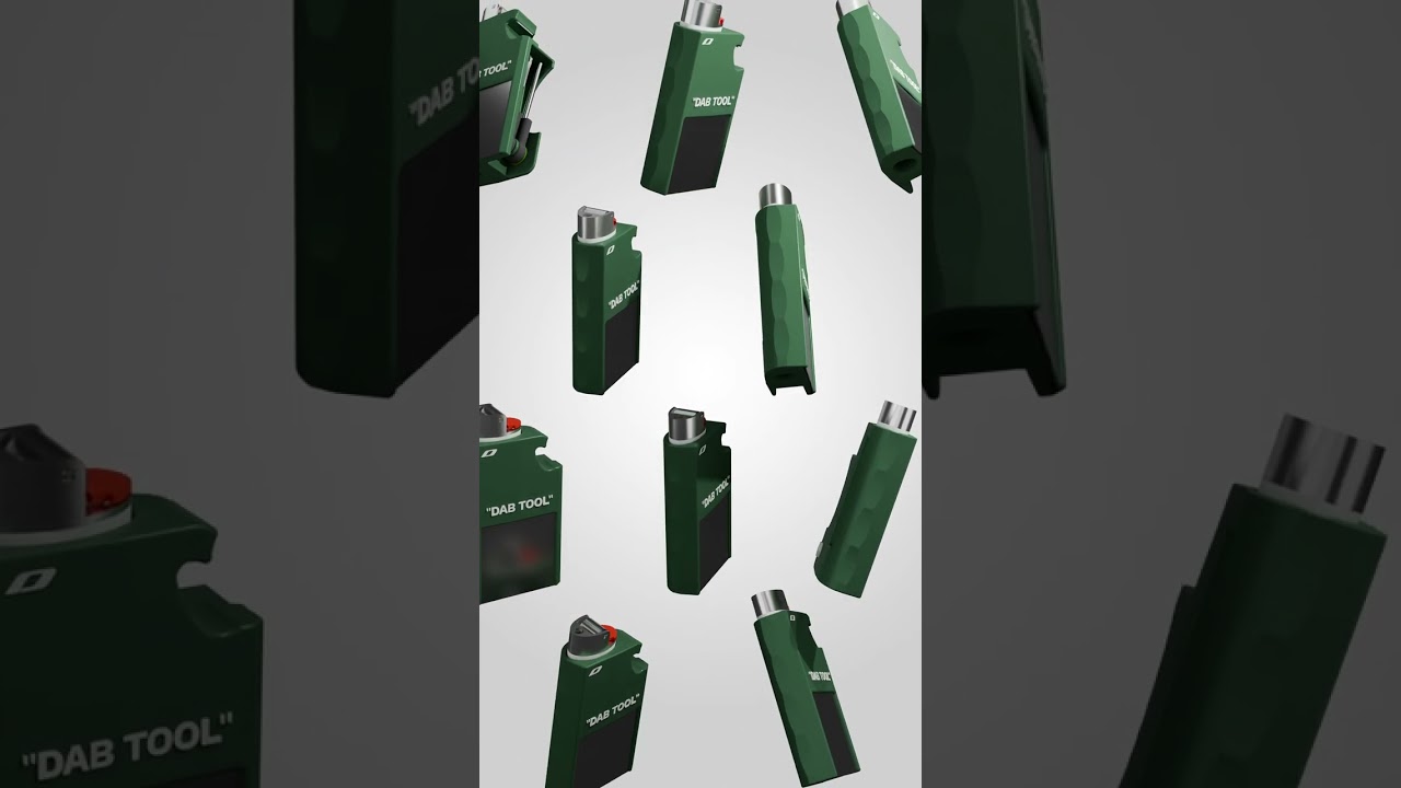Dab Tool Dally product animation. (Blender product visualization) #3danimation #blender #3d