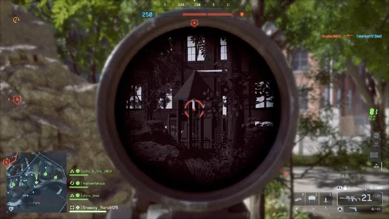 M39 DMR w/6x scope looks like my fav, testing complete