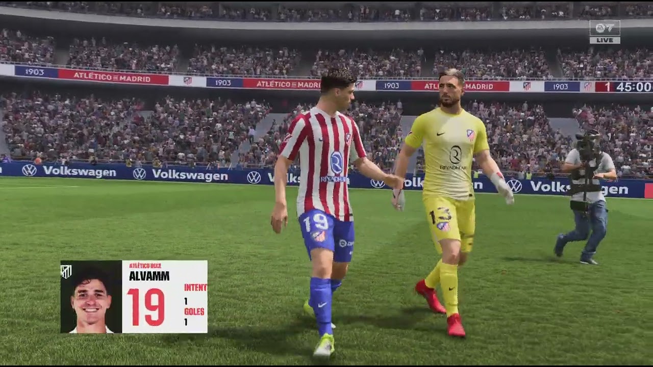 Jornada 27. Atlético de Madrid vs Real Sociedad! Este resultado sería según EA FC 26 ⚽️