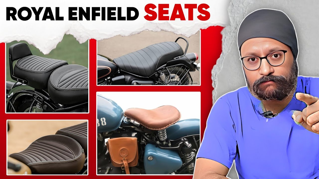 Royal Enfield Rider's Seats | Fit For RE All Bikes | Very Comfortable for Long trip 😃 | RealSpare |