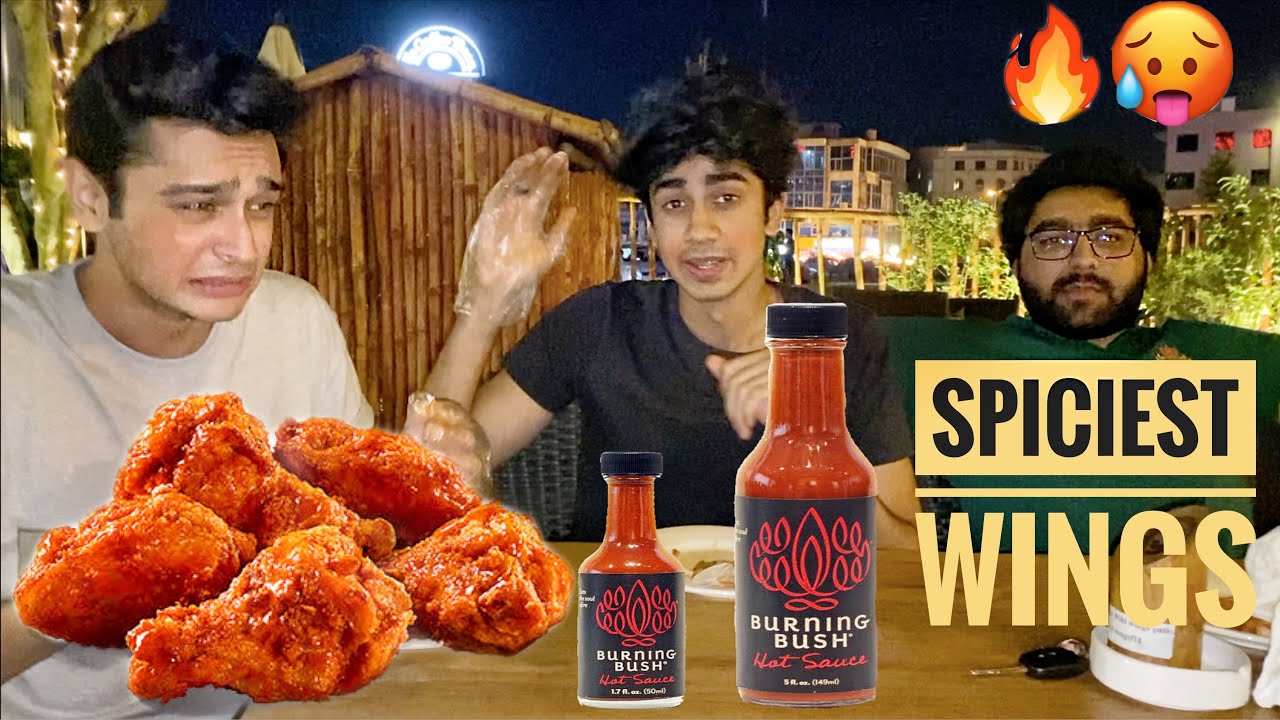 Trying the HOTTEST WINGS in Pakistan!!