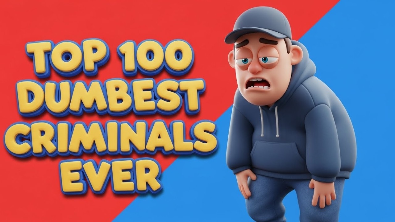 Top 100 Dumbest Criminals Ever