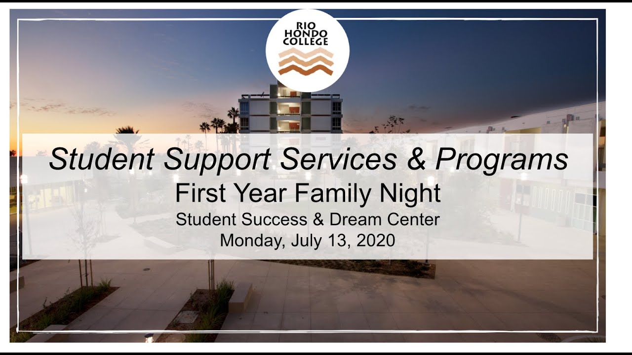 Student Success: Student Support Services & Programs