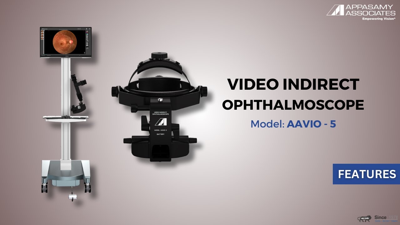 Video Indirect Ophthalmoscope AAVIO - 5 | Capturing High-Resolution Videos | Appasamy Associates