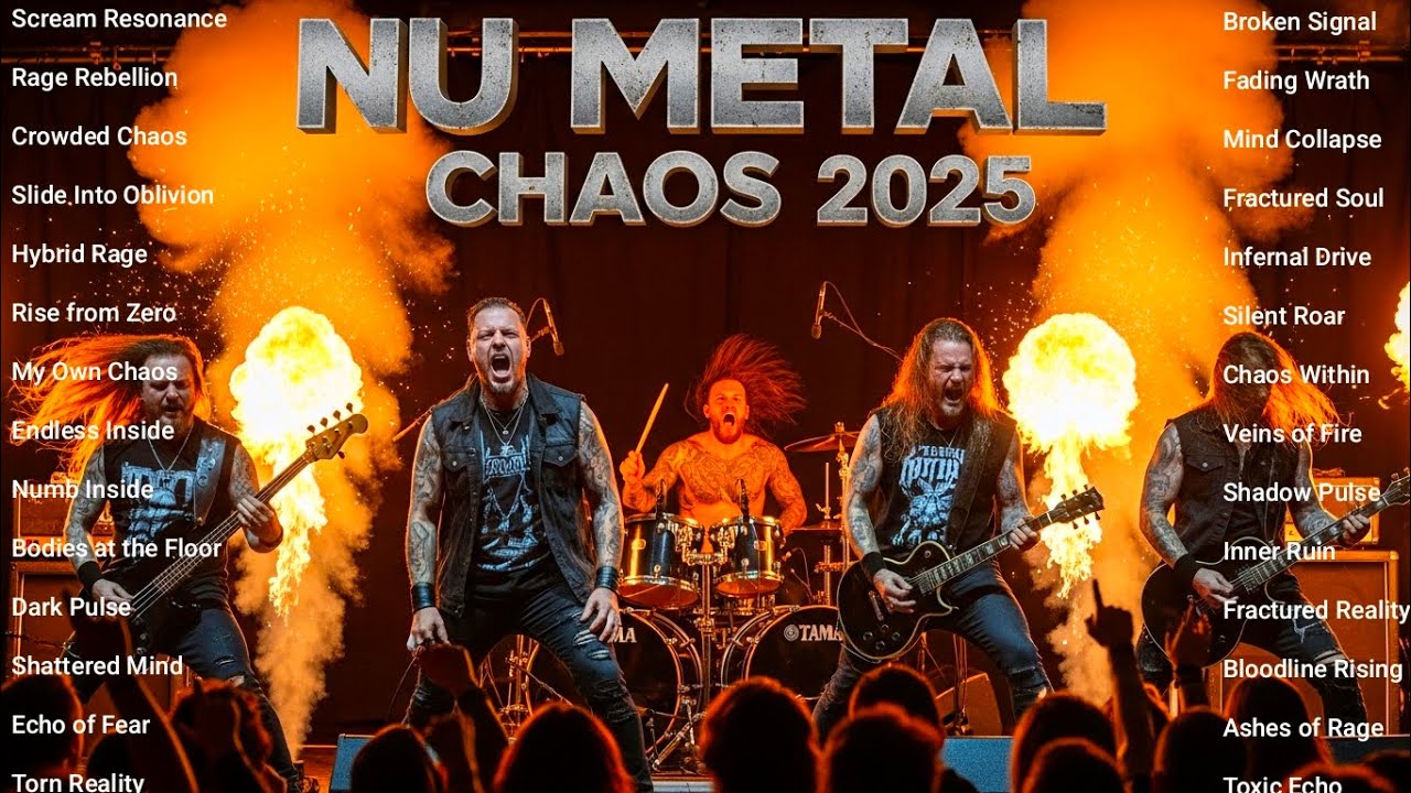 Nu Metal Comeback 2025 | Epic Live Breakdown & Heavy Riffs Revival for True Rock Fans🔥🎸