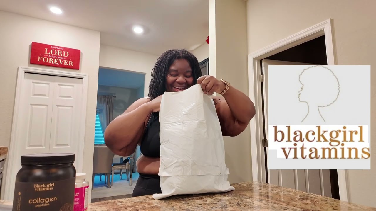 I Got a Surprise Package! | Black Girl Vitamins Unboxing for Women’s Wellness