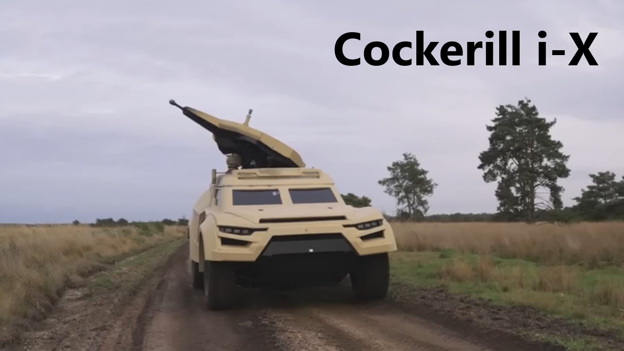 Cockerill i-X &ndash; Бронемашина невидимка с искусственным интеллектом.