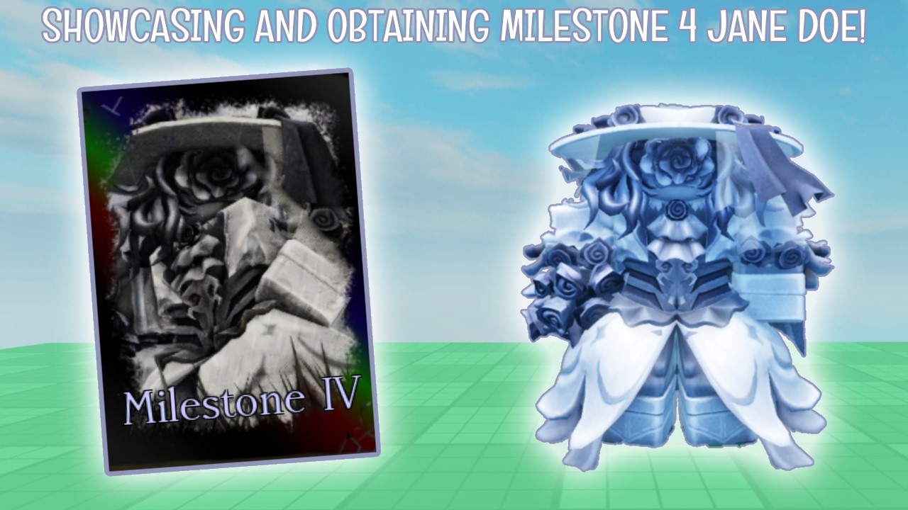 SHOWCASING AND OBTAINING JANE DOE MILESTONE 4 IN ROBLOX FORSAKEN!
