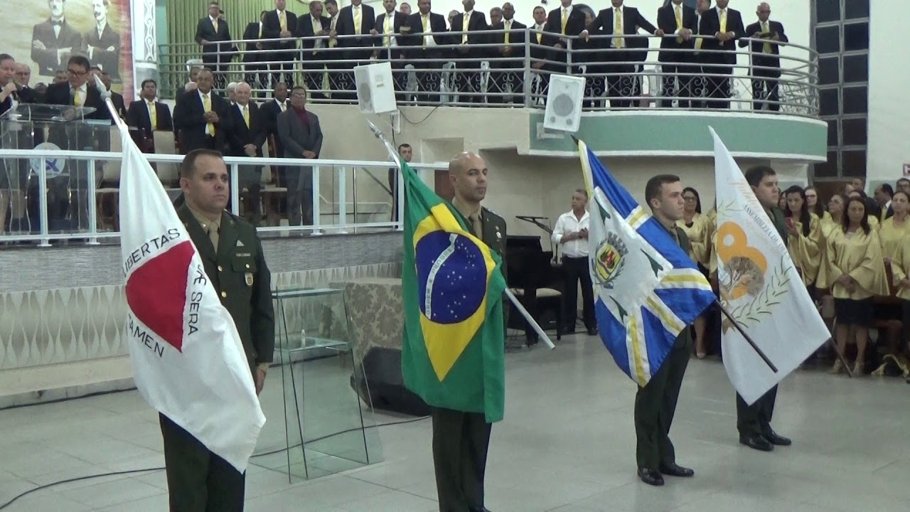 ENTRADA DAS BANDEIRAS Jubileu de carvalho 80 anos da igreja Assembléia de Deus 08 03 2020 2020