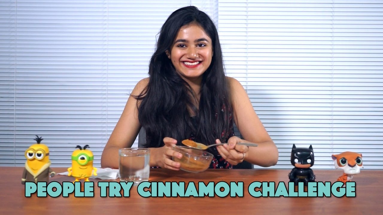 Pakistanis Try Cinnamon Challenge | MangoBaaz