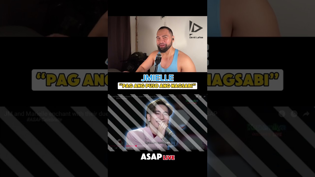 JMIELLE “Pag Ang Puso Ang Nagsabi” live on ASAP | SINGER HONEST REACTION