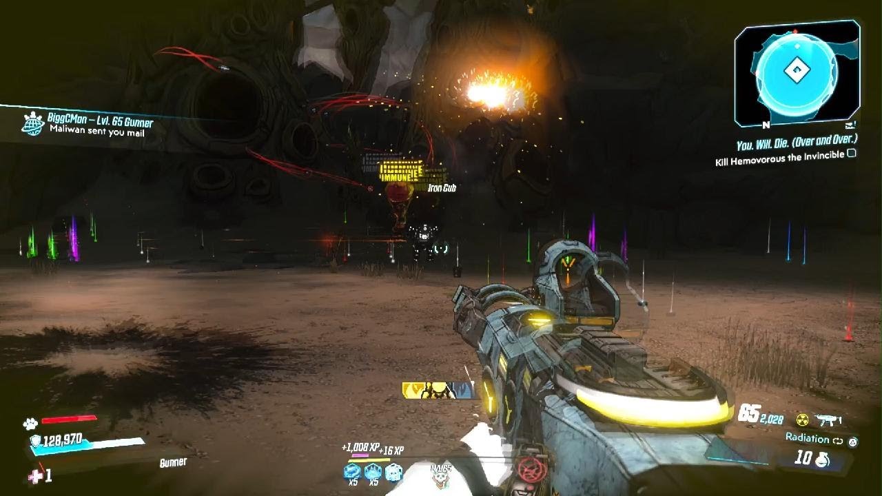 Borderlands 3 New Raid Boss Hemovorous The Invincible Beaten!