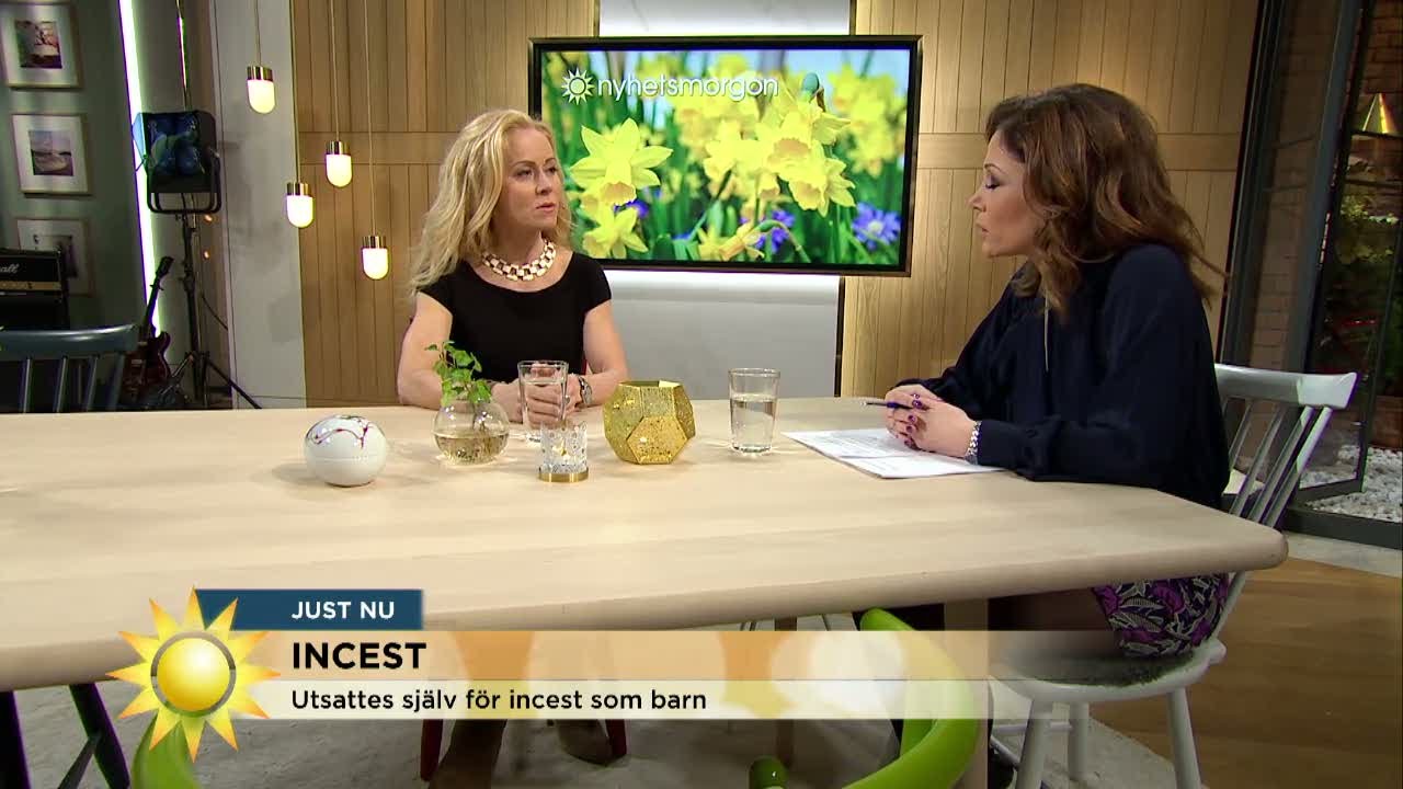 Hon utsattes för incest – nu hjälper hon andra - Nyhetsmorgon (TV4)