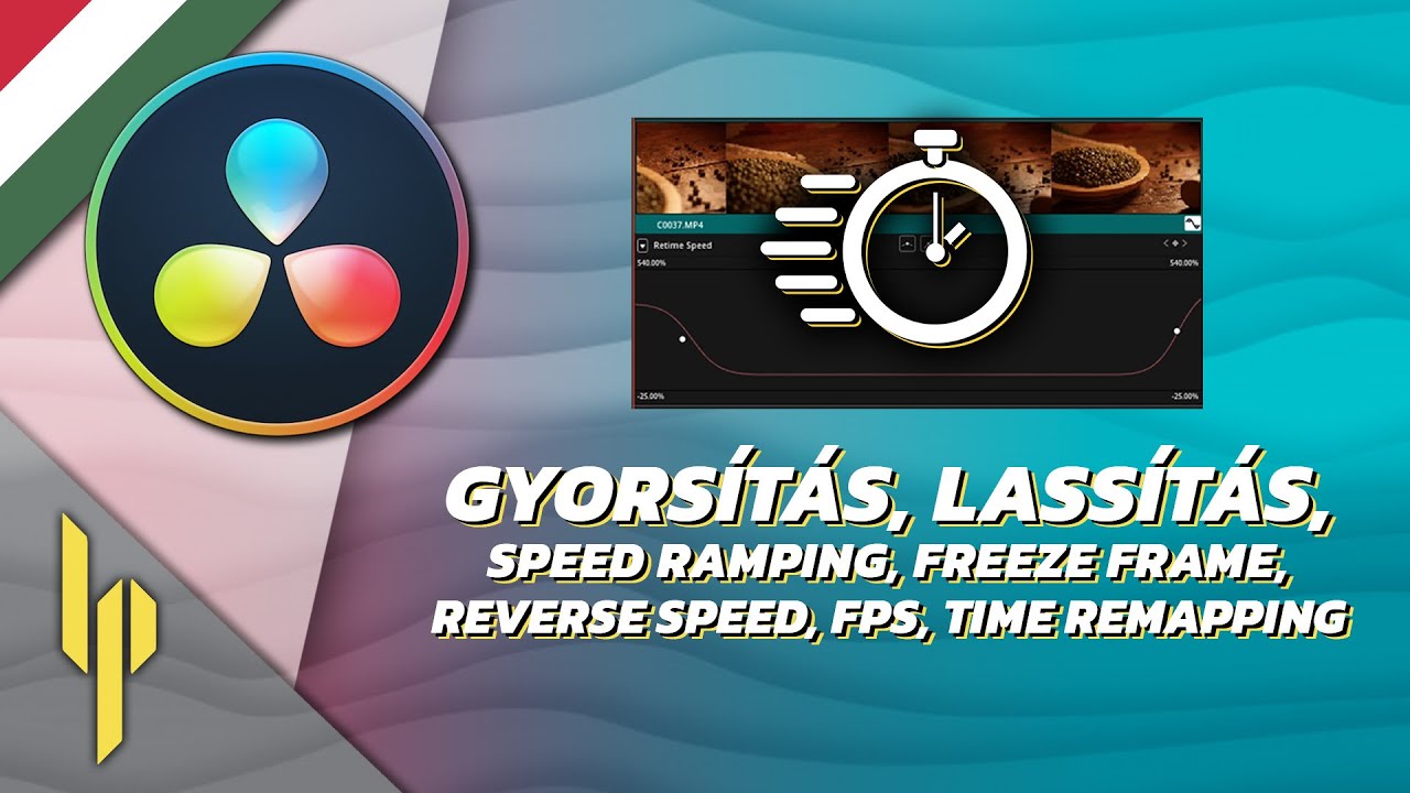 Legyél az Idő Ura! | DaVinci Resolve 17 Magyarul