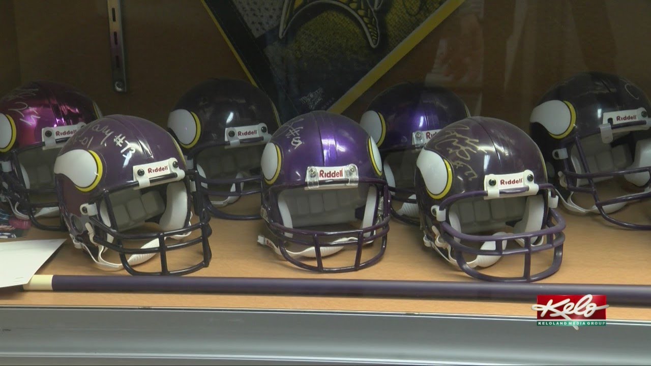 Minnesota Vikings memorabilia goes up for sale