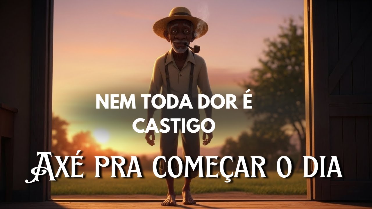 📿 Axé pra Começar o Dia #3 | Nem Toda Dor é Castigo — Tem Dor que é Empurrão de Deus