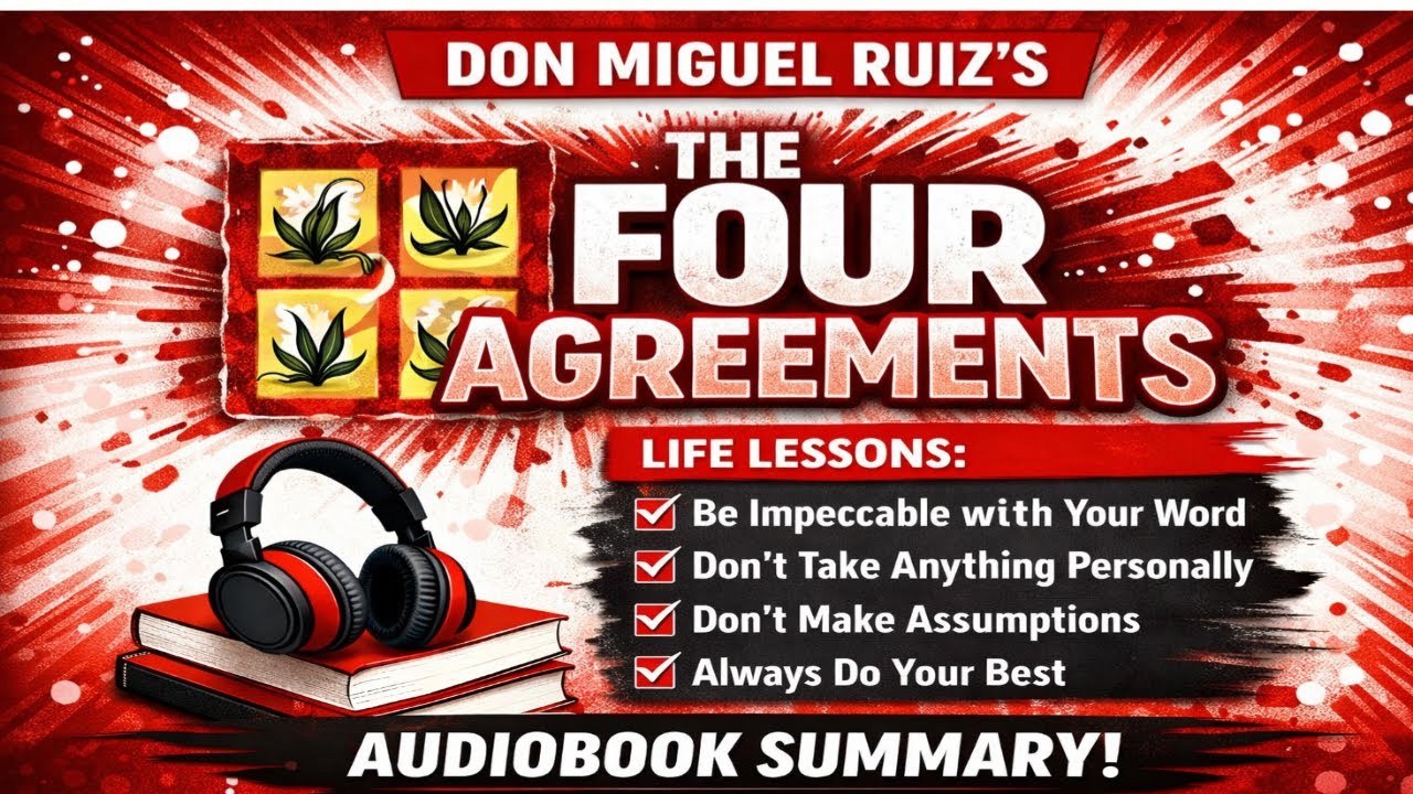 The Four Agreements | 4 नियम जो आपकी ज़िंदगी बदल देंगे | Hindi Audio Book Summary 2026