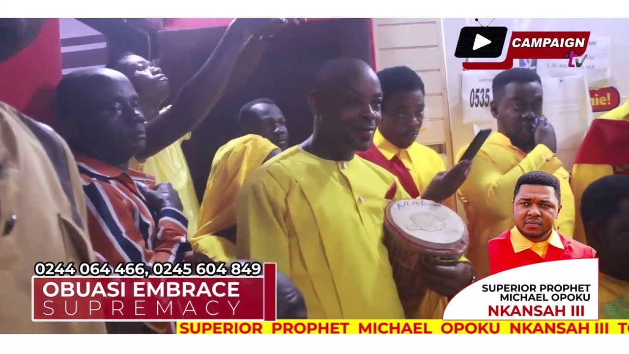 When the Superior Prophet Stepped Obuasi. Tour de Obuasi - Supremacy