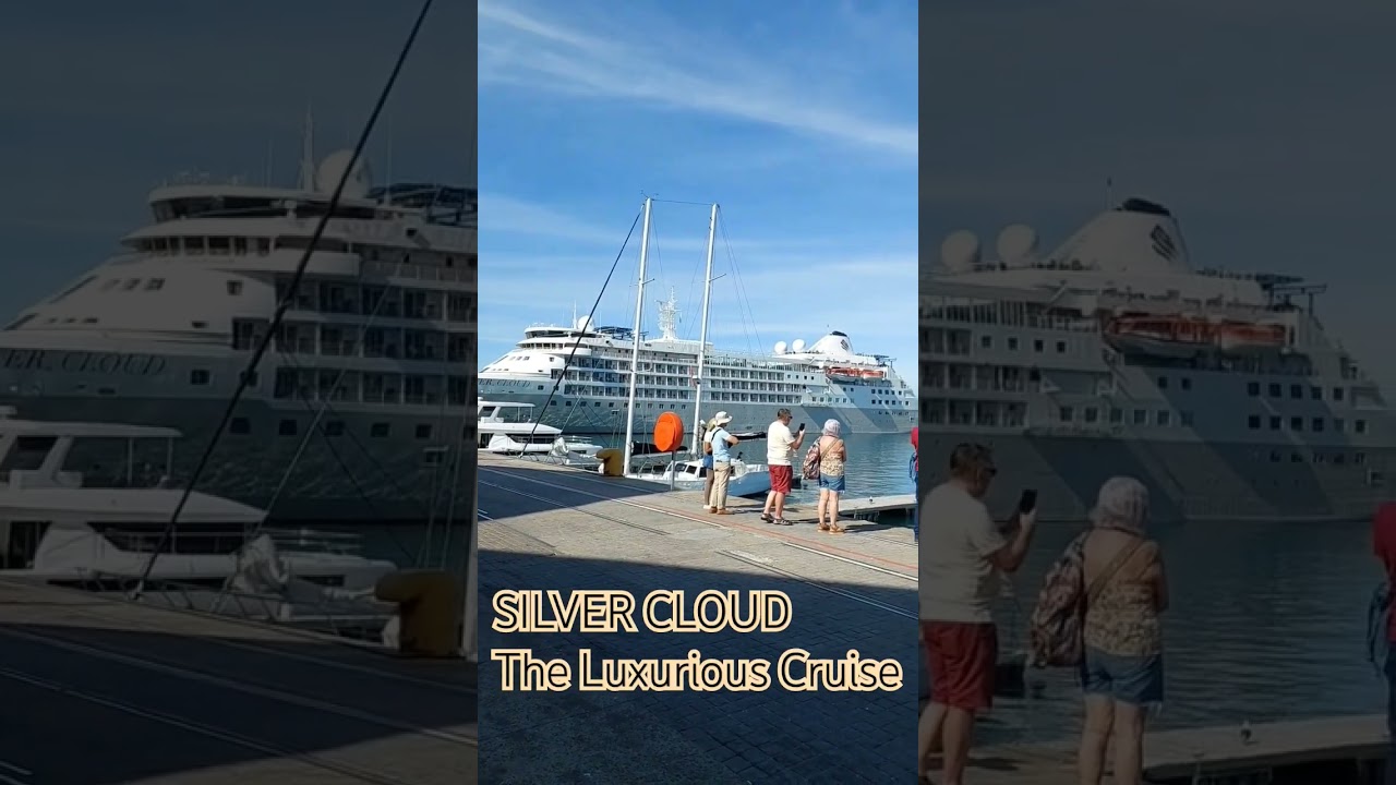 SILVER CLOUD | Luxurious Cruise | Cape Town 🥰❤️❤️❤️🥰 #viral #ytshorts #love #Cruise