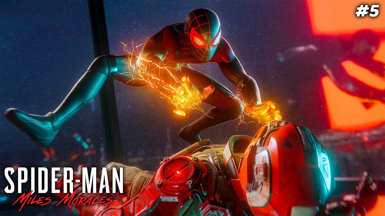 Spider-Man Miles Morales Hindi Gameplay | Roxxon Ka Sach Khul Gaya! ⚡ PC Part 5