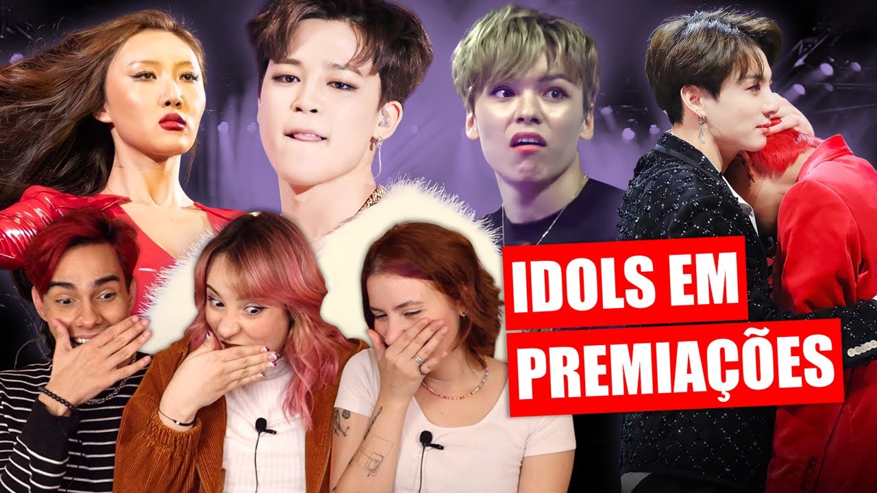 REAGIMOS A MOMENTOS ICÔNICOS DE IDOLS EM PREMIAÇÕES | Três de Outubro