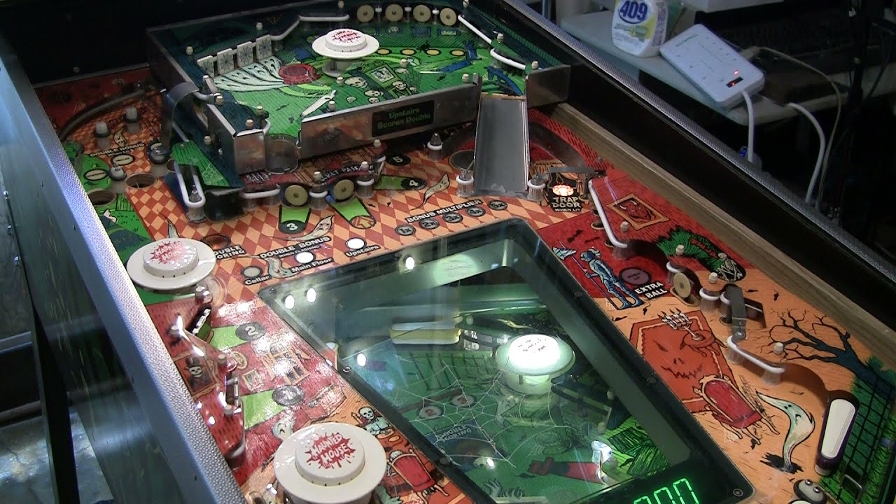 Gottlieb Haunted House Pinball - Part 6 - Testing Game With Hacked Wiring - PinballHelp.com