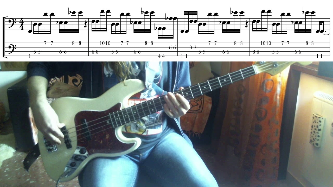 River People Weather Report - bass cover by Roberto Fasciani
