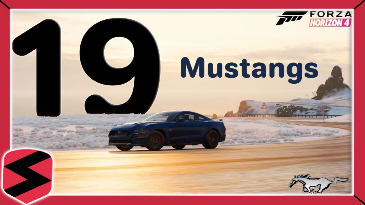 Forza Horizon 4 - ALL 19 FORD MUSTANGS