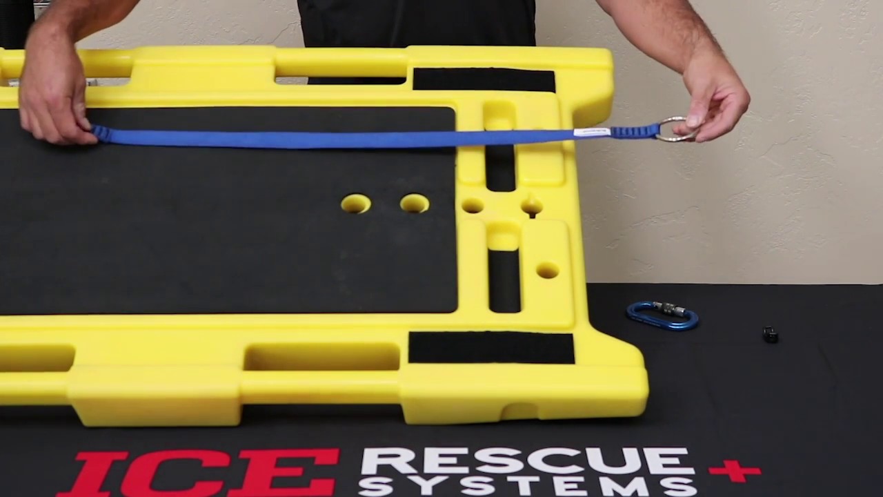 How to thread the Blue Bridle for the Rapid Transport Sled