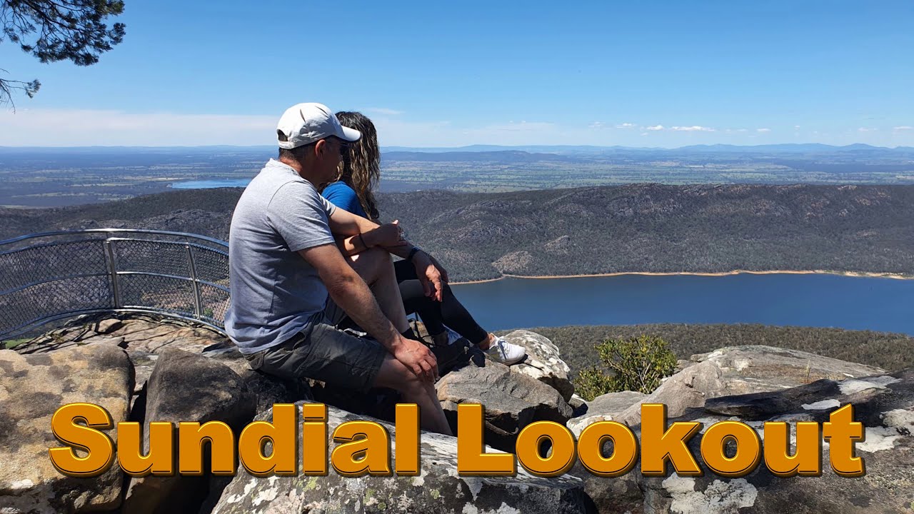 Hiking the Sundial Peak Track to the Lookout, Grampians (Gariwerd) National Park, Victoria.