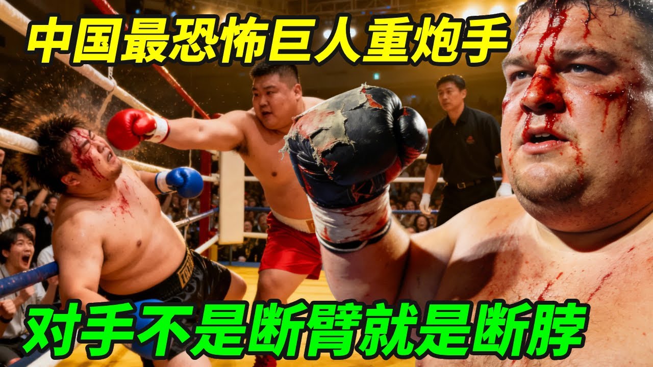 中国最恐怖巨人重炮手！对手统统被打废在地，不是断臂就是断脖！【小野格斗解说】