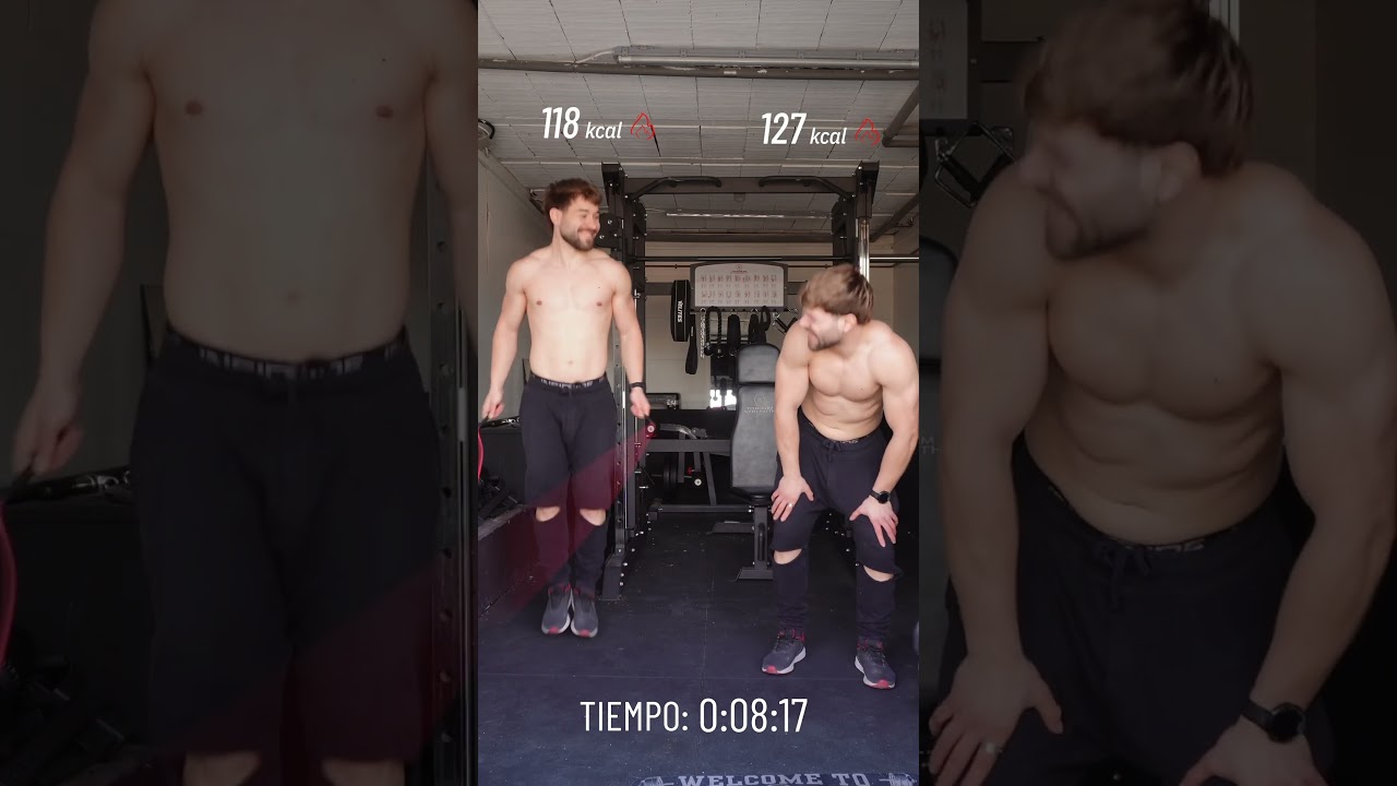 Qué quema más calorías saltar la comba o correr?