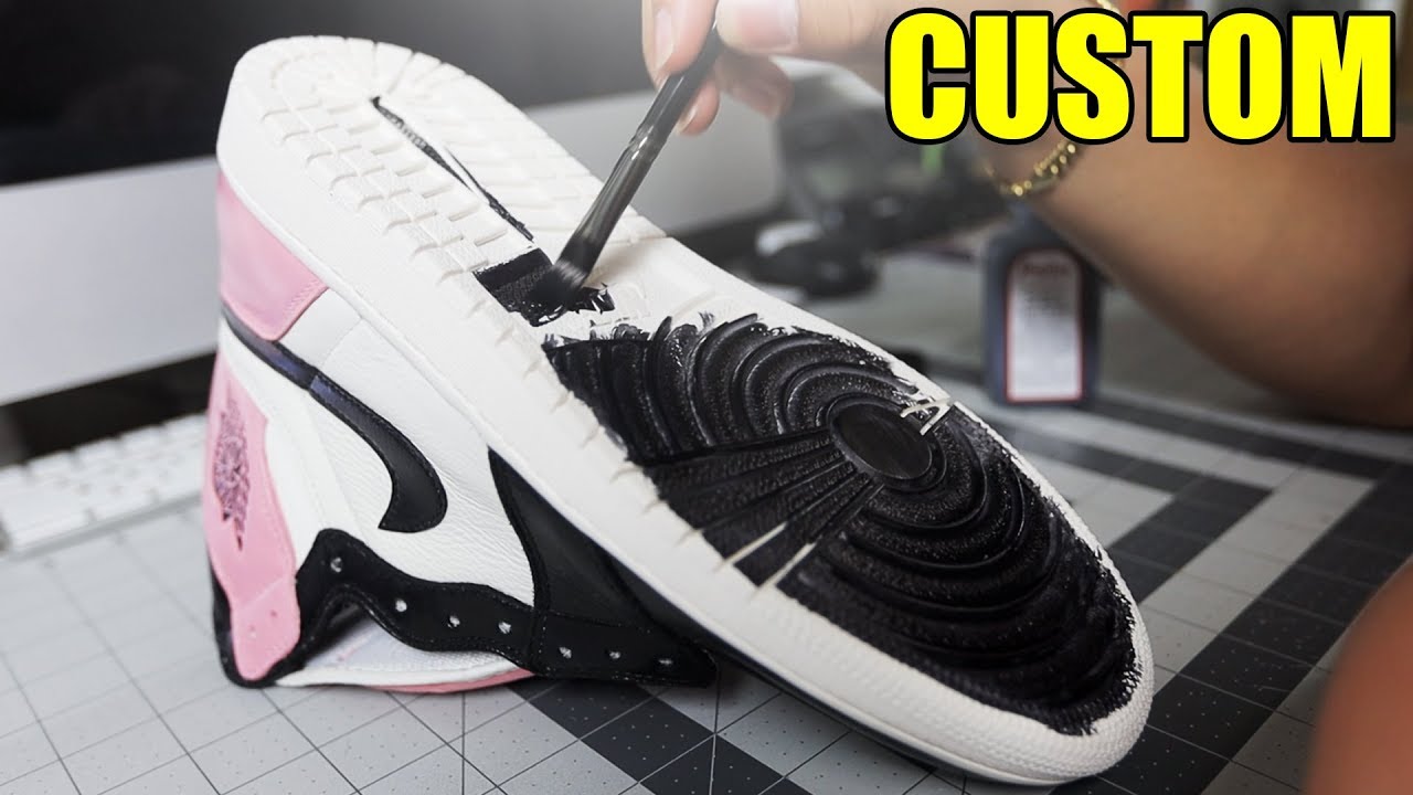 CUSTOM AIR JORDAN 1! 🎨