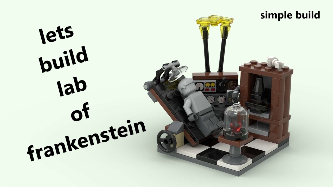 lego moc lab of frankenstein building guide